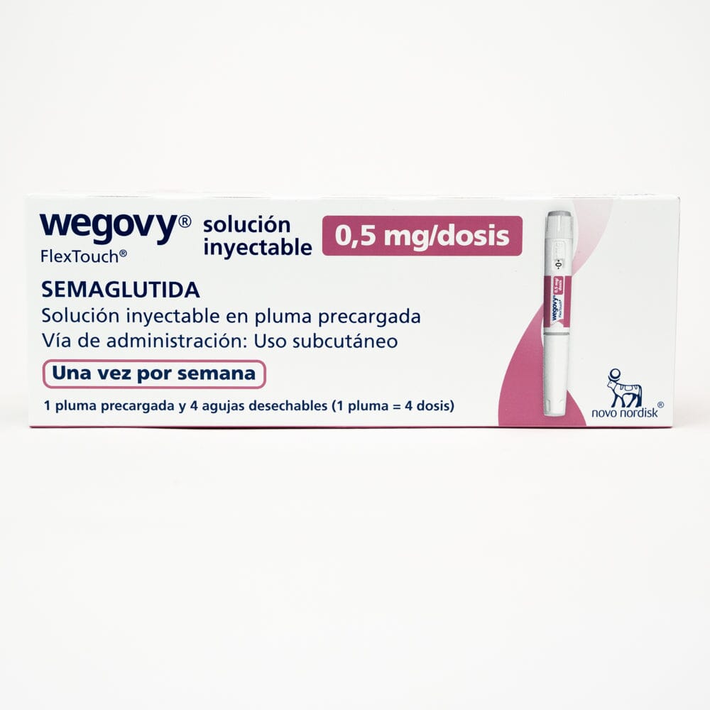 WEGOVY (SEMAGLUTIDA) 0,5 mg/dosis NOVO NORDISK
